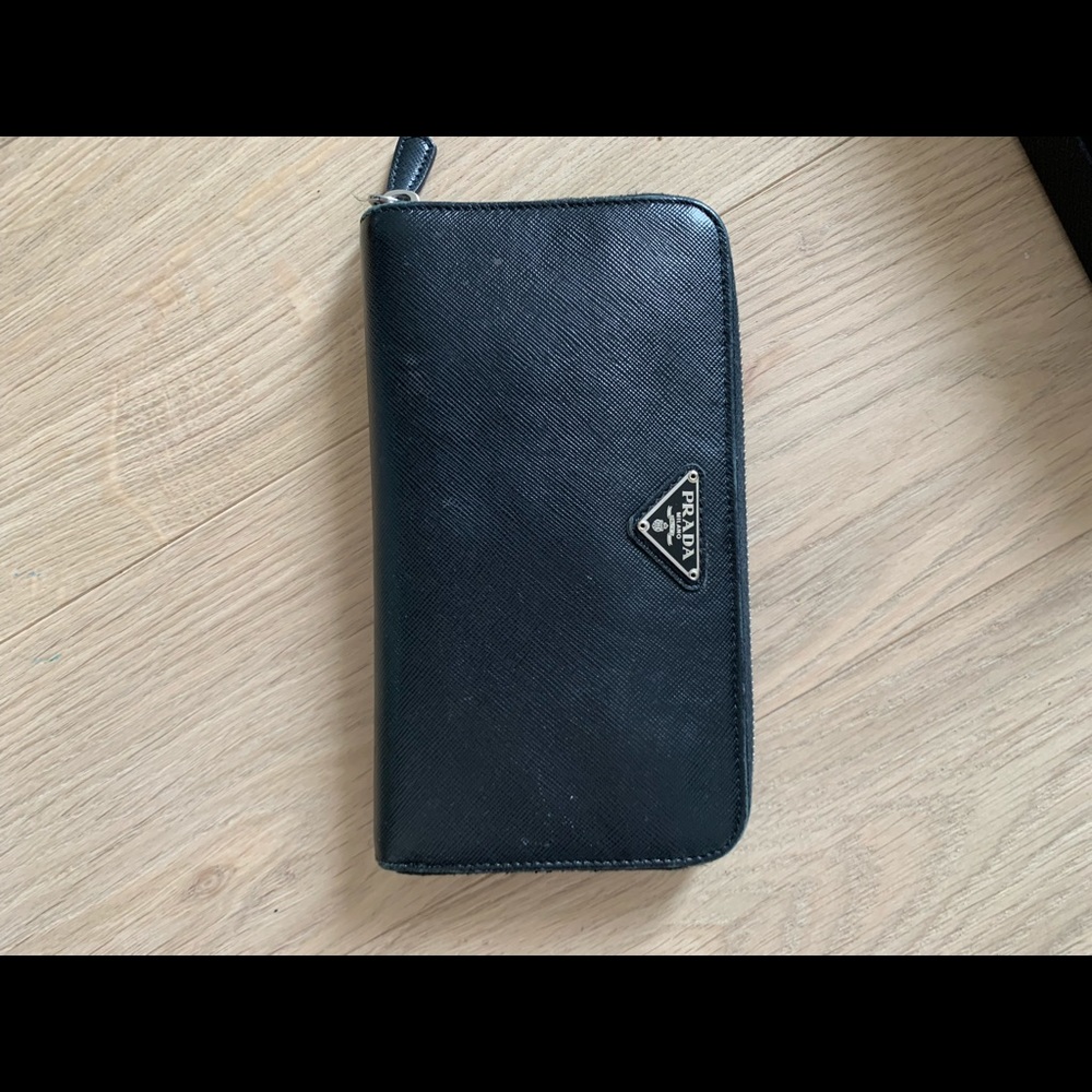 Prada Zip Around Wallet